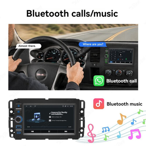 7 Inch Quad-Core Android Car Radio  Central Touch Screen  Unit with GPS Navigation for   06-14 1