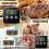LCD-Matkötttermometer Digital Display Ugn Grilltimer Bakning Matlagning Mattermometer med Fjärrkontrollsond 4