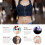 1Set Bikini Body Chain Met Duivels Oog En Blauwe Accent 6