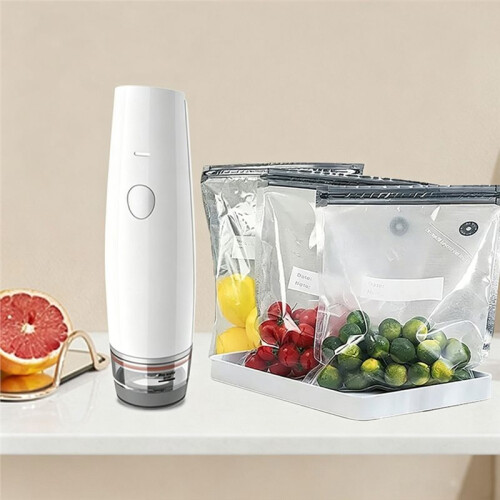 Scelleuse Sous Vide Compacte pour Aliments, Machine à Sceller Sous Vide Rechargeable pour Sous Vide et Préparation de Repas 2