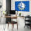2 Pcs Double Sided Polyester Earth Banner for College Dorm Decor 5 x 3 Ft 4