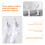 4St Winddichte Plastic Clips Voor , Handdoek En Kleding 5