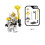 6pcs Ninjago Minifigure Assembled Blocks Toys 3
