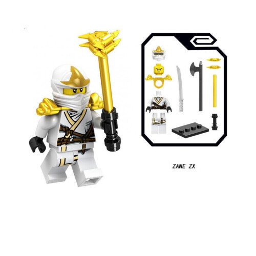 6pcs Ninjago Minifigure Assembled Blocks Toys 2
