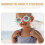 Groene Kids Zonnebril Met Bloem Decor Feest 6