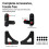 RV Table Folding  Lock Kit Camping Caravan Table Fixing Bracket Table Support Holder for Motorhome 5