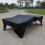 Waterproof Outdoor Ping Pong Table Cover, Dustproof and Lightweight, Drip Protected, Black Polyester 2