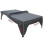 Waterproof Outdoor Ping Pong Table Cover, Dustproof and Lightweight, Drip Protected, Black Polyester 5