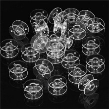 25PCS 68001389 PLASTIC BOBBINS for PFAFF Ambition 620 / 630 1.5 SINGER C430 SE340 Legacy