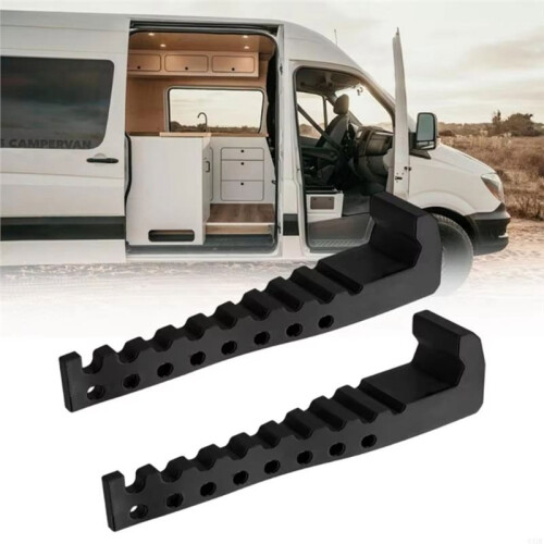 RV Camping Hangers Travel Trailer Mountable Garment Rack Campervan External Drying Racks 2