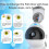 Space Dog LED Light Projector  Moon Projector  Speaker Dynamic Starry Light Starry Ceiling Ambient Light 8