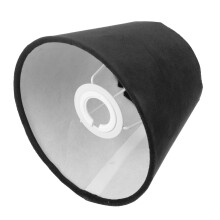 1St Praktische Zwarte Lampenkap Als Vervanging Voor Lampen