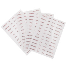 4Vellen Creatieve Gouden DIY Stickers Voor Foto En Dagboek