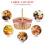 1Piknic Basket Multifunctionele Rieten Mand Met Dubbele 1