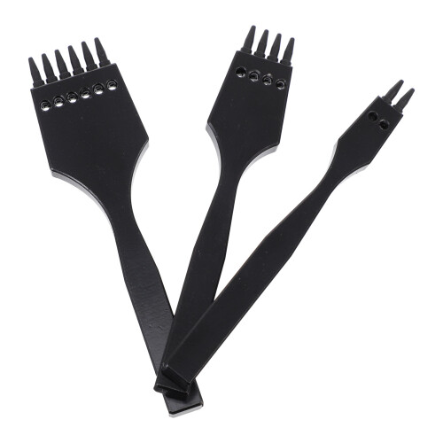 3St Duurzame Leren Tool Set Voor Creatief Leerbewerking