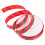 1Rol Polyester Kerstlint Met Creatief Xmas Patroon Voor Feest 1