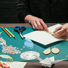 1X Lichtgewicht DIY Hole Punch Voor Handgemaakte Kaarten