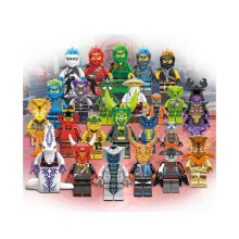 24 PCS Minifigures Building Blocks Toys Ninja vs. Snake Monster Set