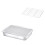1Set Langlebige Dumpling Box Mit Deckel, Stapelbar Für 1