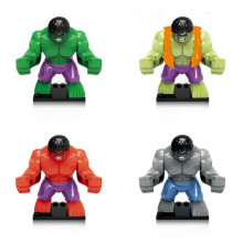 4PCS Hulk Locke Minifigure Building Block Kids Toy