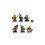 6Pcs Ninjago Mini Figures Building Blocks Toys 1