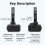 Motorcycle Bike Handlebar Remote Controller Button Wireless  Car Steering Wheel Control for Phone Music Volume 6