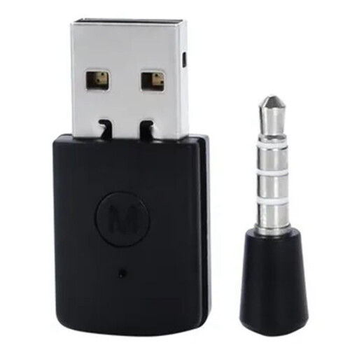Headset Headphone Wireless 5.0 Compatible Adapter USB Transmitter VF Receiver for PS4 / PS5 PC Audio Adapter Converter 2