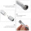 4St Multifunctionele Mini LED Zaklamp Voor 5