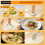 Pasta Making Tools Kit, Ravioli Maker Set with Rolling Pins, Gnocchi Board, Stamps, Cutter & Baking Mat 4