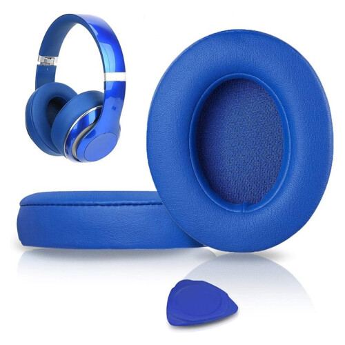 For  Studio 2.0 Studio 3.0 Wireless Wired Headphone Replacement Ear Cushions Ear Pads Protein Leather Gray 1