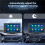 Car 9Inch Navigation Display Wireless Carplay Android Auto MP5 Player 4K Driving Recorder  Portable Screen 6