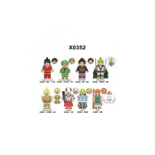 8PCS One Piece Minifigure Building Blocks Fits Lego