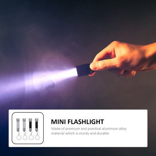 4St Multifunctionele Mini LED Zaklamp Voor 2