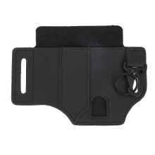 1St Duurzame Leren Riemhoes Met Meerdere Vakken Voor Accessoires