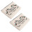 2St Grote Capaciteit Waterdichte Toilettas Beige 1