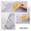 20St Multifunctionele Plastic Kaart Covers Transparant En Sterk 9