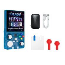 DC40V Retro Handheld Game Console 64GB 3.5Inch IPS Screen Portable Pocket Video Player Supports 30+ Emulators B