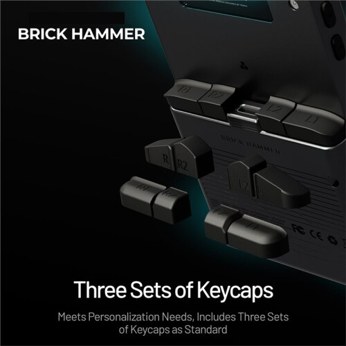 Para TRIMUI BRICK Hammer Console de Videogame Portátil com Tela IPS de 3,2 Polegadas 1024x768, GamePad Retrô de Código Aberto, Preto 2