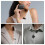A200  Mic Wireless Lavalier Microphone Audio Video Recording Microphone for Live-Streaming Vlog B 9