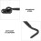 1Set Barn Door Latch Lock Met Polijstoppervlak 4