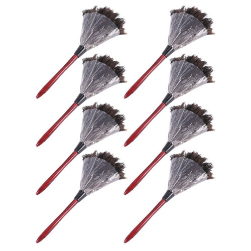 8X Ostrich Cleaning Feather Duster Ostrich Duster Ostrich Feather Duster Soft Feathers Duster