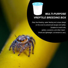 1 Reptiel Voerbak Mini Schildpad Betta Vis Kwallen Insecten Cup