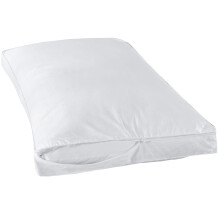 STONECREST Gusseted Pillow Protector - 1 PC, Zipper Premium Pillow Encasement Covers(400tc Dot Jacquard, King)