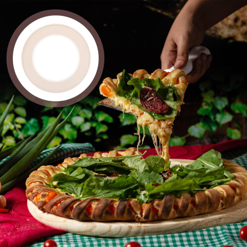 1St Plastic Pizzaring, Hulpmiddel Voor Pizza Maken 2
