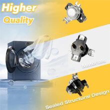Termostato de Entrada de Ar WE04X25201 para Secadoras para GE e para Hotpoint. Substitui Os Modelos AP6040078, 4587508 e PS11772030.
