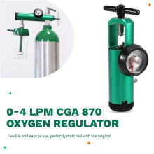 0-4 LPM CGA 870 Oxygen Regulator Pediatric Regulator for Medical Cylinder Tank