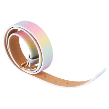 1St Glitter Tailleband Met Hartvorm En PU Materiaal