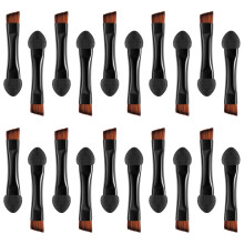 20St Praktische Dubbelzijdige Lip En Oogschaduw Borstels Voor Make-Up