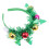 2St Groen Kinder Haarband Xmas Boom Versiering 1