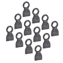 30St Camping Tent Fixeer Ringen Zwart Plastic
